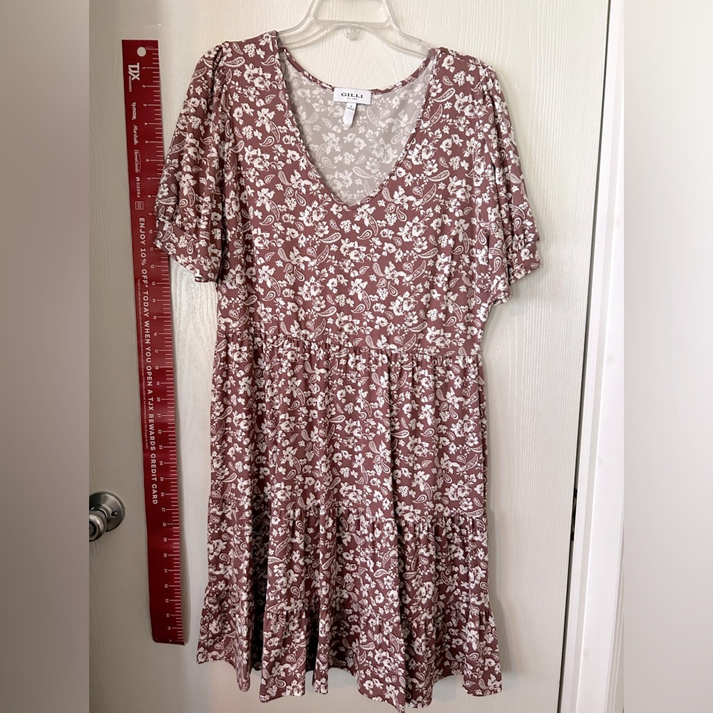 Gilli Tiered knit dress 1X